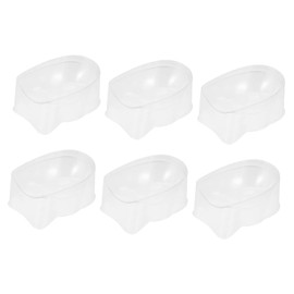 OHPHCALL 6pcs Dip Powder Tray Nail Powder Containers for Easy Dipping and Cleanup for French Tip Designs Essential Accessory for Nail Art and Reducing Waste