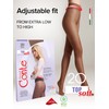 Conte Tights for Sensitive Skin Sheer to Waist Hipster Low-Rise