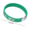 2026 México De La Copa Del Mundo Animando Pulsera-2 Piezas
