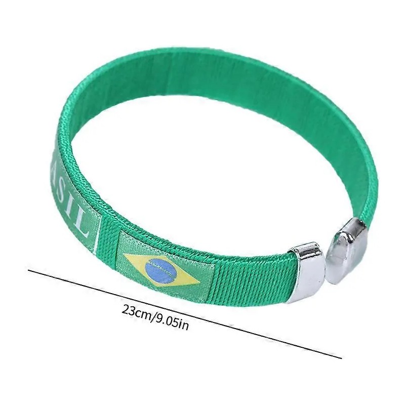 2026 México De La Copa Del Mundo Animando Pulsera-2 Piezas