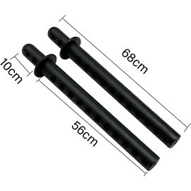 Nuofany 8 Packs 68 mm Plastic Body Post RC Car Shell Holder Mounts Compatible with 1/10 4WD Remote Control Car Off-Road Buggy Truck