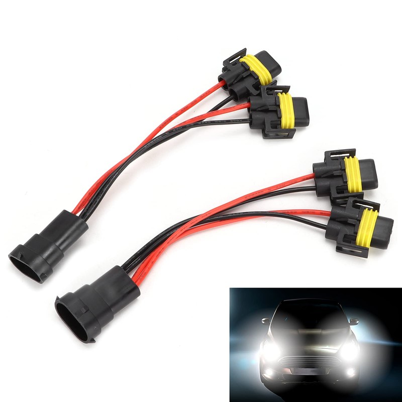 H11 H8 Splitter Wiring Harness for Fog Lamp Headlight High