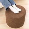 Asuprui Supportive Boucle Ottoman Foot Rest Elevate Your Living Room