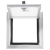 Tough Grade Aluminum Diamond Plate Compartment Door with Lock |