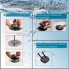 Black Tub Drain Stopper,Welsan Universal Pop Up Bathtub Stopper Replacement