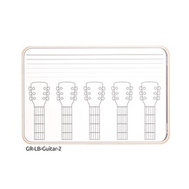11" x 17" x 1/8" Music Lapboards, No Ghosting and Made in The USA - Only by OptiMA Dry Erase Products (11" x 17", Guitar Strings & Guitar Necks)