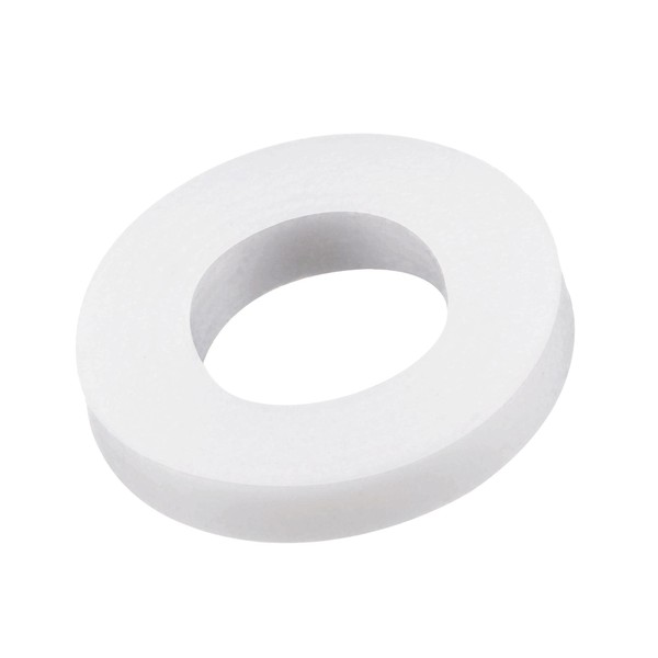 sourcing map PTFE Flat Washers 12mm OD 6mm ID 2mm