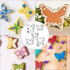 AORVYUI 5 Cookie Moulds Cute Butterfly Shape