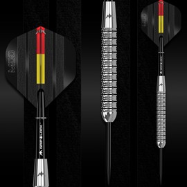 Mission | Mike De Decker Darts | Steel Tip | Brass | Tungsten Look | 20g.