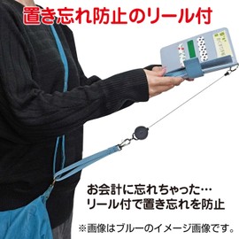 FIN-981PK Hospital Hospital Notebook with Coin Purse & Reel Strap, Pink