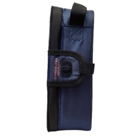 Arctic Zone Lunch Bag with Removeable Hard Liner, Adjustable Divider and Built-In Lunch Tray, Navy/Red