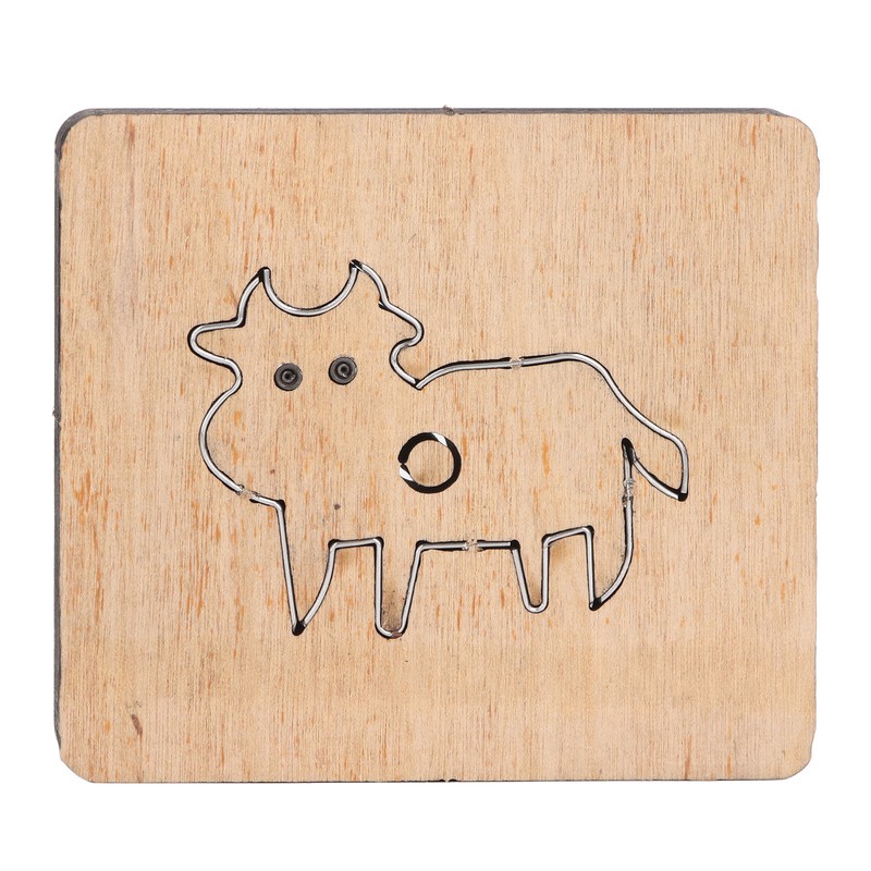 Cutting Die Cow Shape 55x42mm Leather Punching Mold Alloy Steel