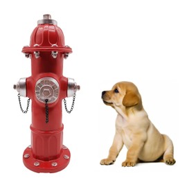 Fire Hydrant Garden Statue for Dogs to Pee On,Puppy Pee Post Training Tool Resin Statue,Indoor Outdoor Fire Hydrant Decor Figurines for Yard Art and Garden Lawn,The Perfect Firefighter Ideal Choice