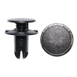 Woodzdon 25 Pcs Fender Liner Clip Engine Under Cover Retainer Fit for Hyundai 86595-2T500 Elantra Equus Genesi Santa Fe Sonata Tucson for Kia K900 Optima Sedona Bumper Cover Clips Push Type Retainers