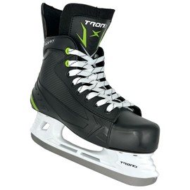 TronX Stryker 3.0 Senior Adult Junior Kids Ice Hockey Skates, New for 2023 (Skate Size 5 (Shoe Size 6-6.5))