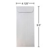 JAM PAPER #10 Policy Metallic Business Envelopes - 4 1/8
