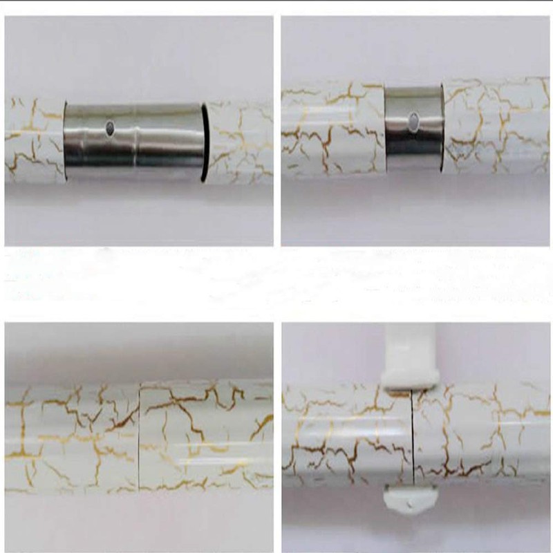 Fenteer 1 Piece Interior Fitting Pole Connector for 25mm Curtain