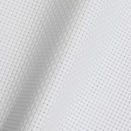 Aida Cloth 9 Count Cross Stitch Fabric,60×39inch (9CT,White)