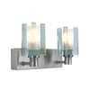 Jesco Lighting WS301-2 Akina Series 301 2-Light Wall Sconce, White