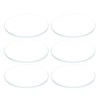 HARFINGTON 6pcs Watch Glass Crystal Lens, 25mm Dia. 1.1mm Edge