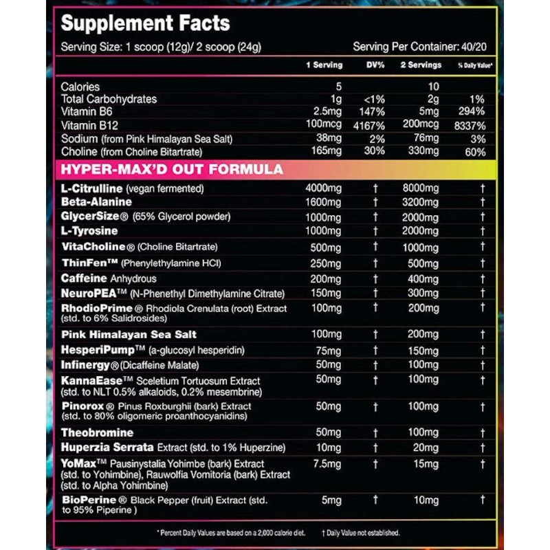 Performax Labs HyperMax'D Out - Dragon Fruit Mango