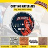 ORIXTREME 14 Inch Diamond Concrete Saw Blade 2Pcs, Segmented General