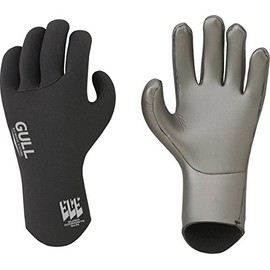 Gull (gull) Unisex Diving Glove 3 mm sukinfittoguro-bu (Black/Small) "Ga – 5580]