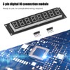 0.56in Blue LED Segment Display Tube 8 Digit Digital 74HC595