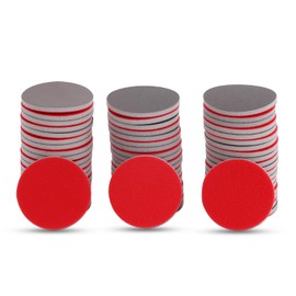 YTKavq 60 Pcs Sanding Disc Set,3 Inch Round Sponge Sandpaper Include 1200,2000,3000 Grits 20 Pieces Each for Polishing and Polishing of Woodworking Furniture, Metal Jade, etc