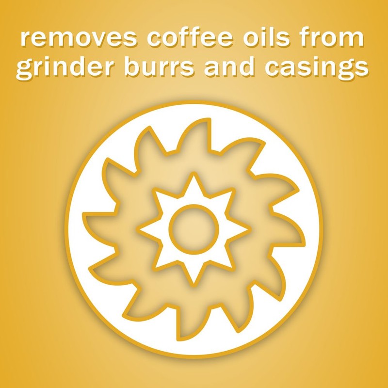 Urnex Grindz Professional Coffee Grinder Cleaning Tablets, 3 Single Use