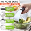 Spring Chef Large Gray Dough Blender For Baking, Heavy Duty