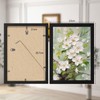 A4 Picture frames,Versatile Black Picture frame, A4 Poster Frame with