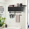 Rustic Hair Dryer Holder Wall Mounted,Hair Styling Tools & Accessories