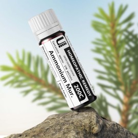 Ammonium Muriaticum 200C Homeopathic Remedy, 270 Pellets