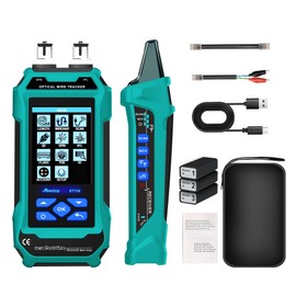 ET728 Network Cable Tester PoE Tester Cable Length Measurement Digital Line Finding Function Design with Low Noise for Multiple Testing