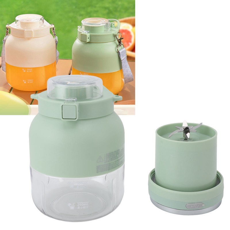 Blender Cup Electric Juicer Mini Portable Automatic for Outdoor Sport