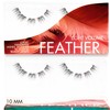 GAZELLE Luxury Feather Natural Lash Clusters 10mm, Soft Korean Silk