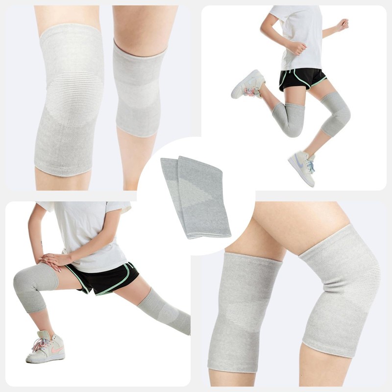 Doyime 膝サポーター 膝ウォーマー 保護 ひざサポーター レッグウォーマー 通気性 運動 介護 左右兼用