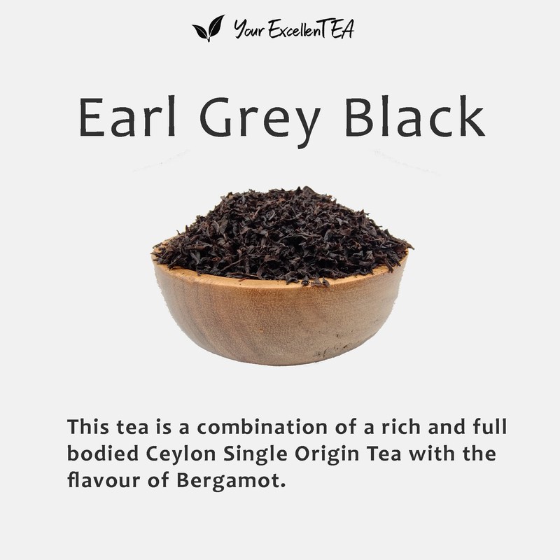Your ExcellenTea Ceylon Sri Lanka Leaves - Earl Grey Black