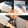 500cm*100cm Interfacing for Sewing Iron on Interfacing Fabric, White Fusible