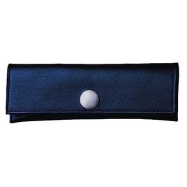 Black Leather Corkscrew Pouch Holder