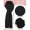 URATOT Women Winter Beanie Hat Scarf Gloves 3 in 1