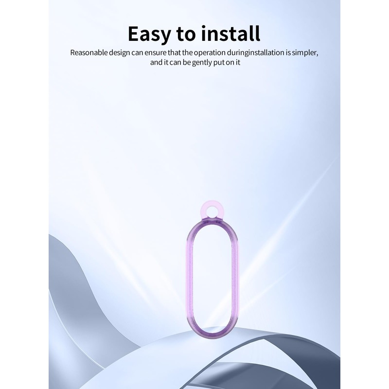 Case Cover for PLAUD NotePin AI Voice Recorder,WUNIAK Clear Soft