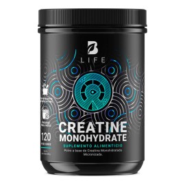 Creatina Monohidratada 120 Tomas Creatine Monohydrate B Life Sabor Sin Sabor