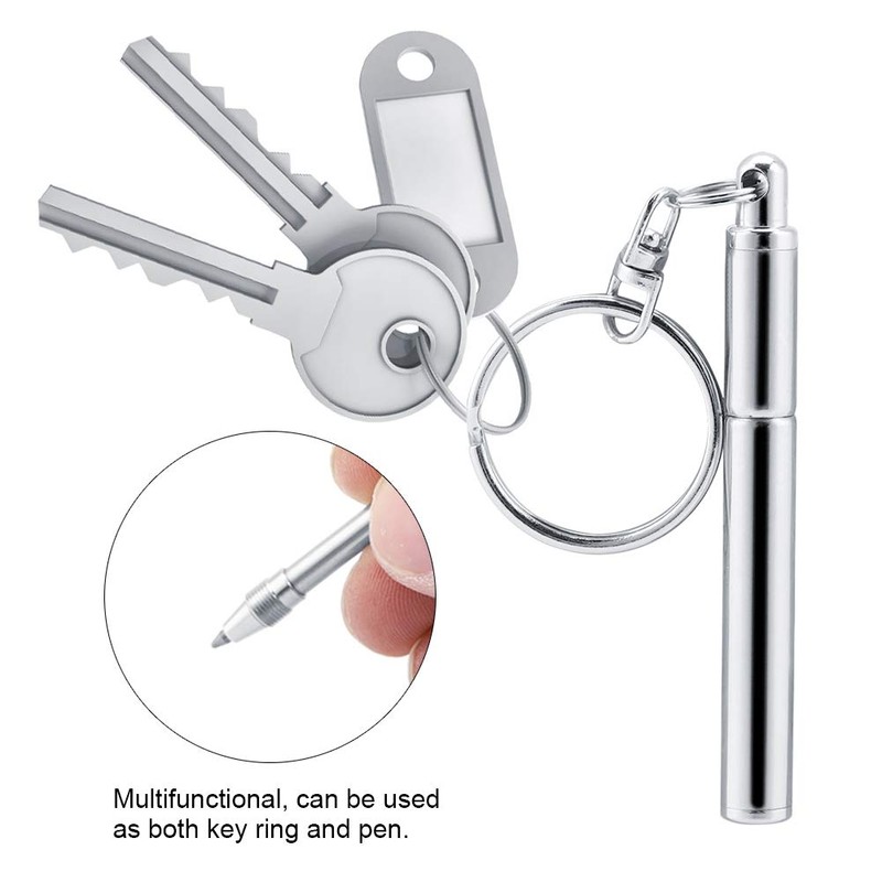 2 en 1 Extensible Pluma de Anillo Multifuncional Pluma Portátil