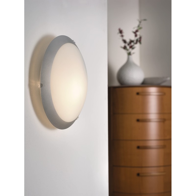 Eglo 89248 Metal Ceiling Light Shade, E27, White