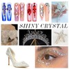 1440Pcs White Crystal Rhinestones,Glass Flatback Gems Small for Nail Face