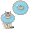 Samcos Elizabeth Collar for Cats, Soft, Drawstring Included, Postoperative Wound
