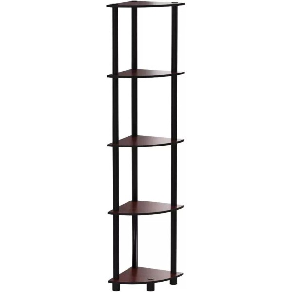 Unbranded 5 Tier Corner Display Rack Multipurpose Shelving Unit, 1-Pack,