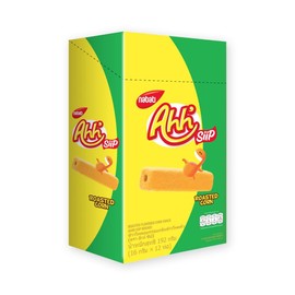 Nabati Ahh Siip corn snacks 6 x 16g (1 Box, Roasted)